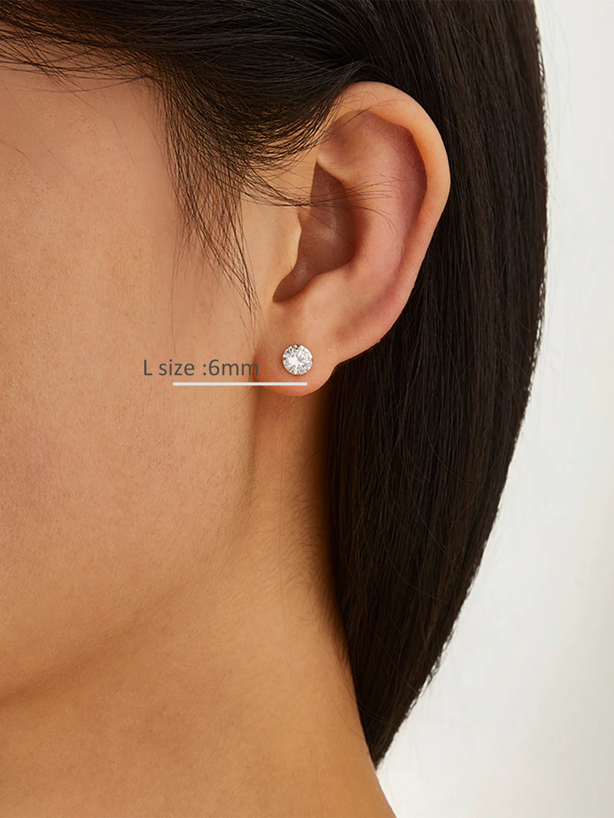 Shinny Zircon Stud Earrings Sets - Image 4