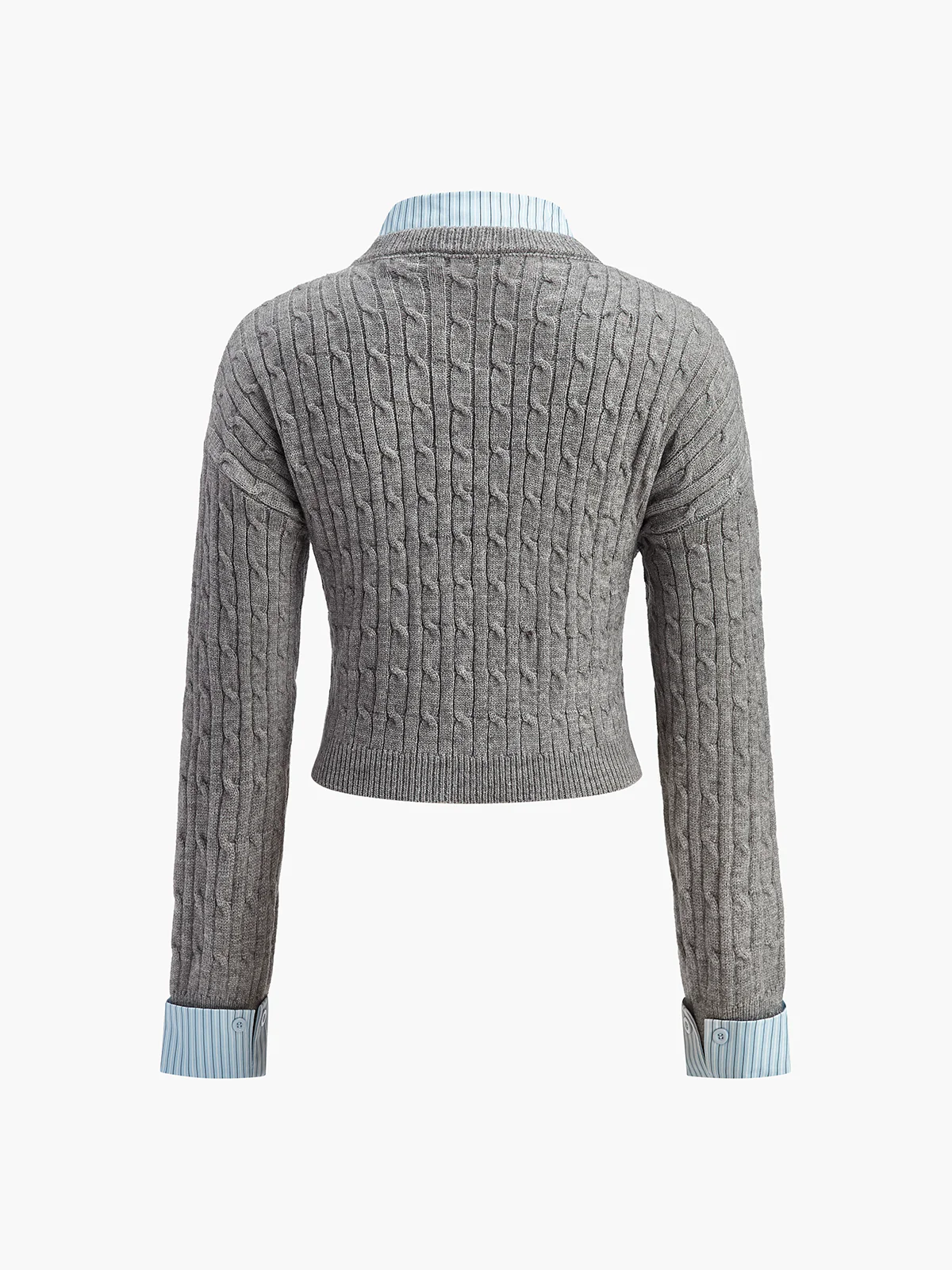 2 in 1 Button Knit Top - Image 2
