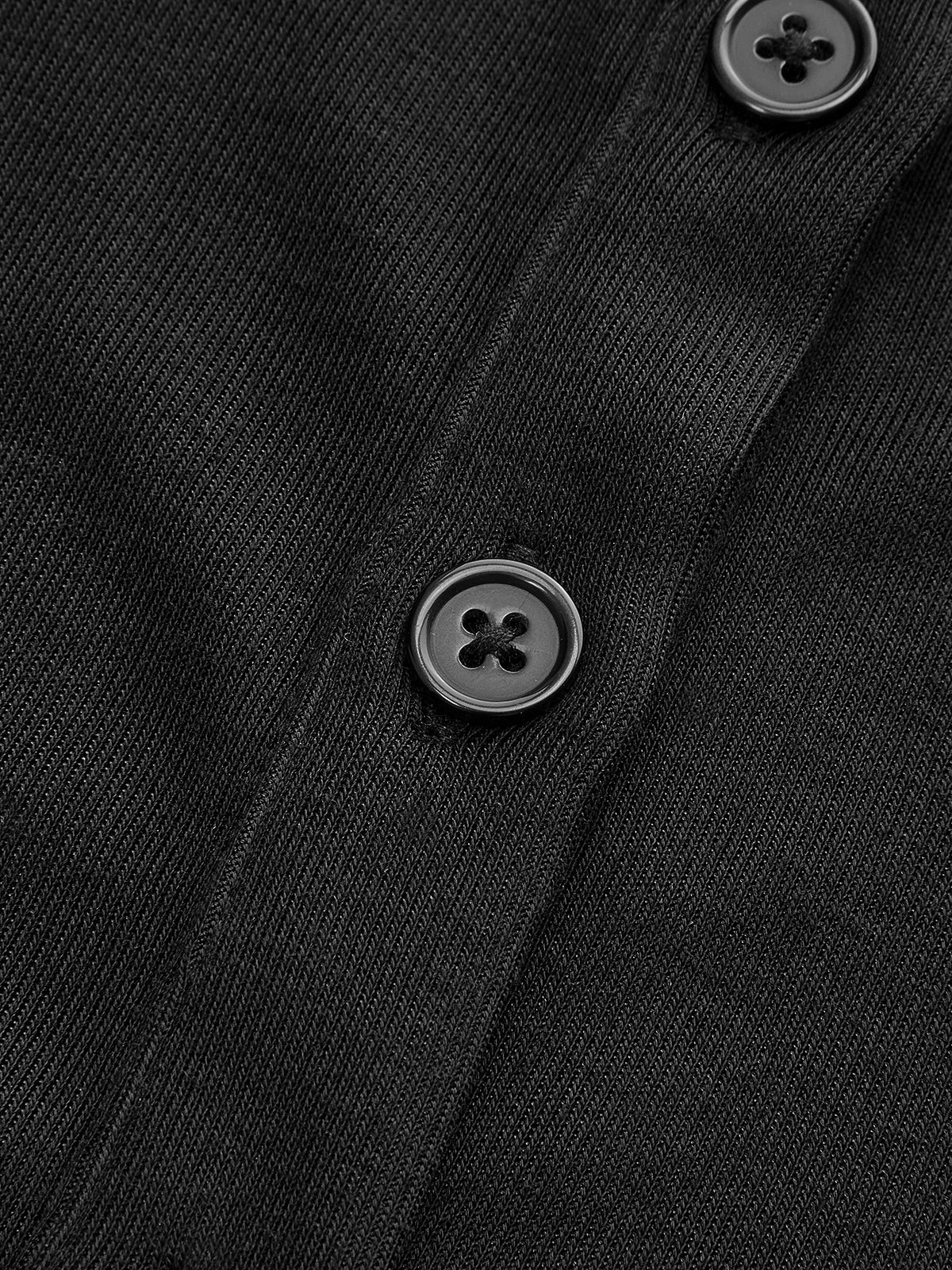 2 in 1 Contrast Collar and Cuff Shirt - Image 5