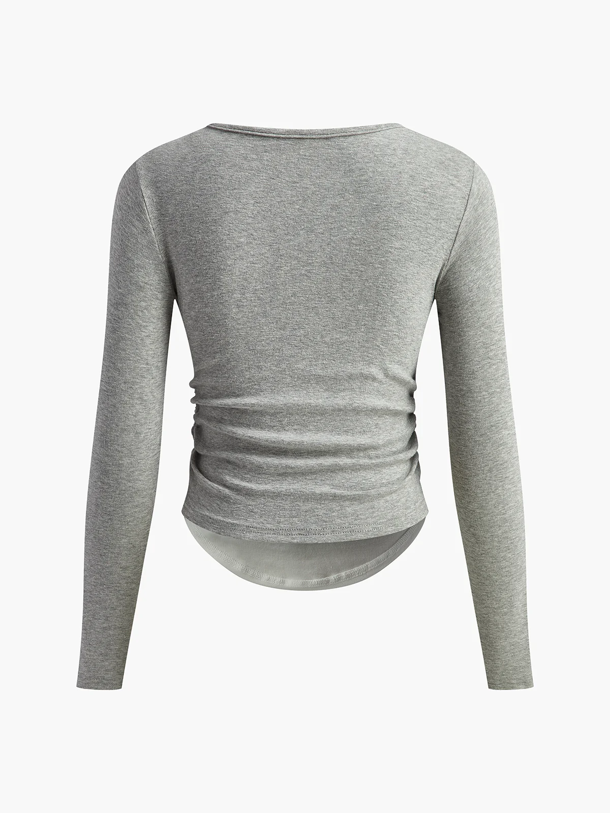 2 in 1 Cotton Pleated Zipper Top - Image 2