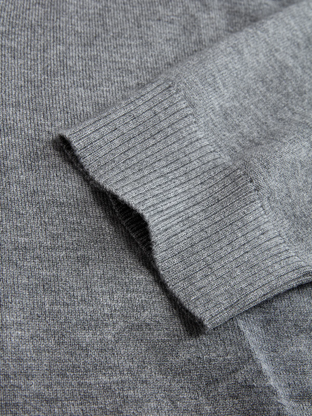 2 in 1 Wool-Blend Loose Sweater - Image 4