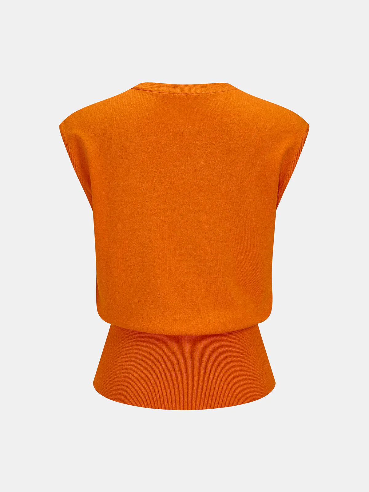 3D Floral Appliqué Knit Vest - Image 2
