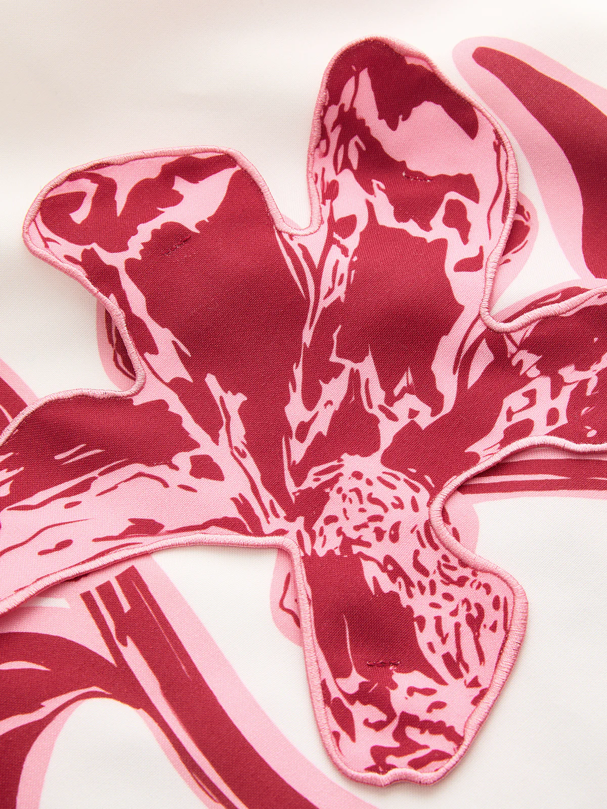 3D Floral Strapless Mini Dress - Image 4