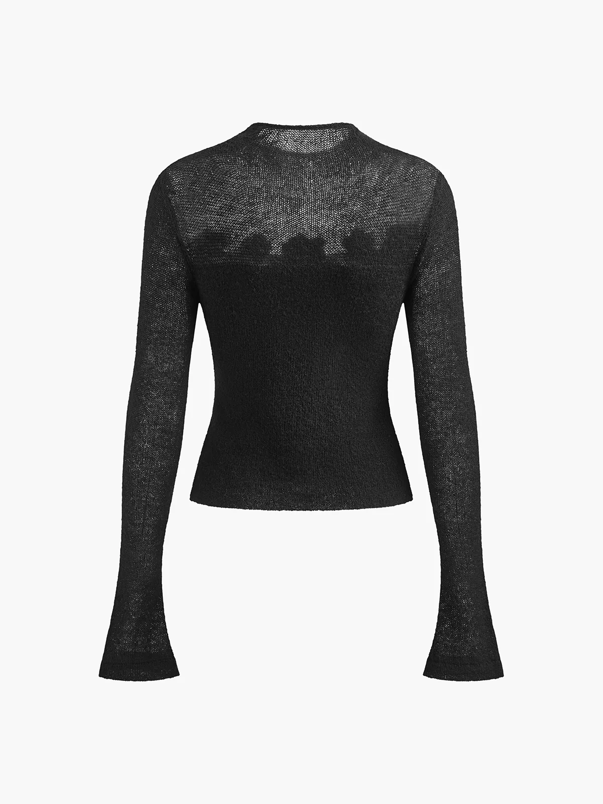 3D Flower Panel Soft Knit Top - Image 12