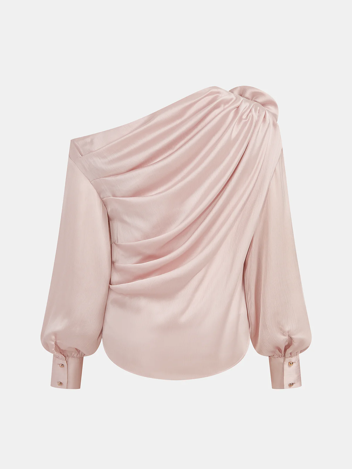 3D Rose One-Shoulder Top & Mini Skirt Set - Image 3