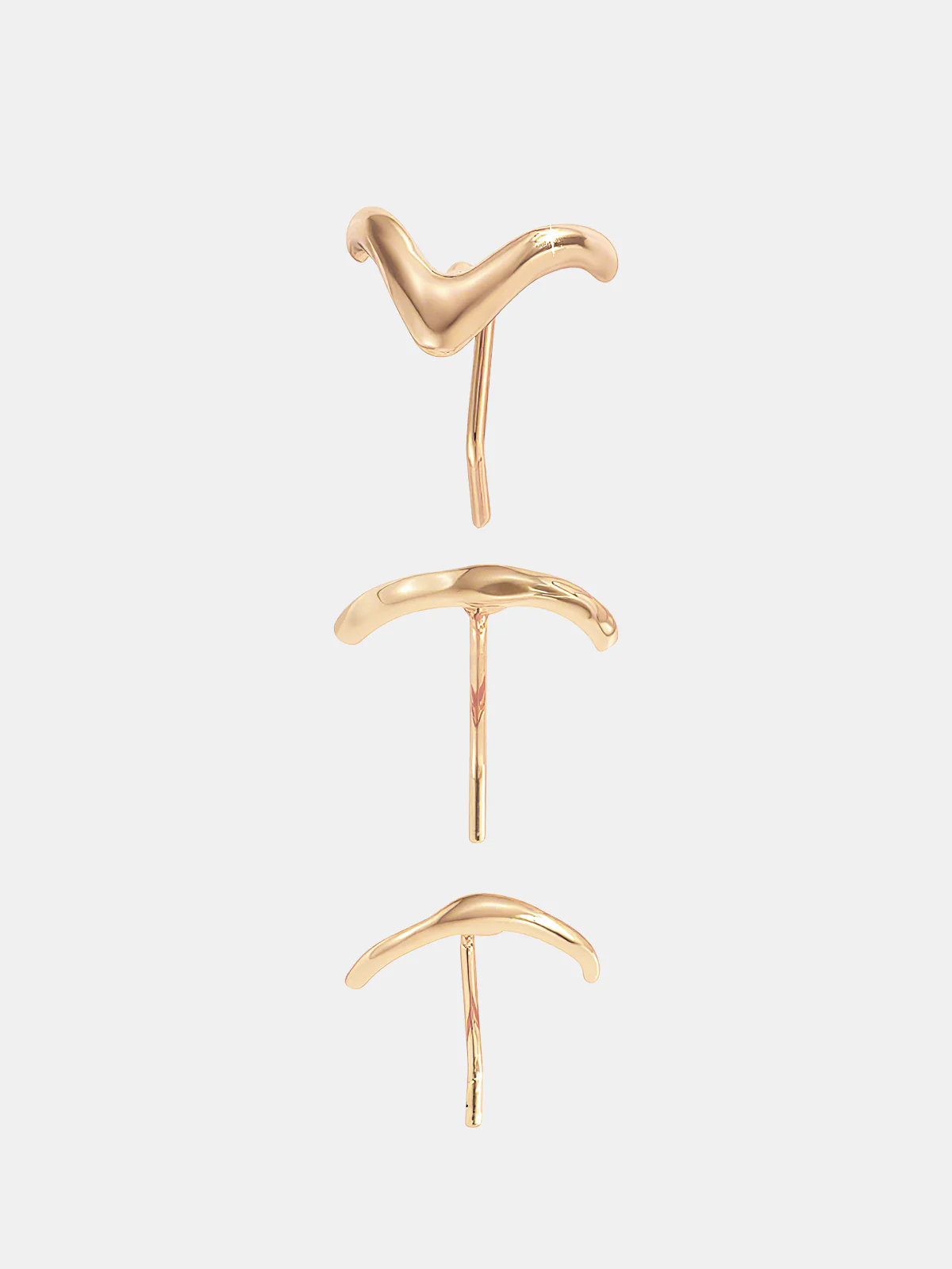 3pcs Minimalist Hair Accessory Set - Image 2