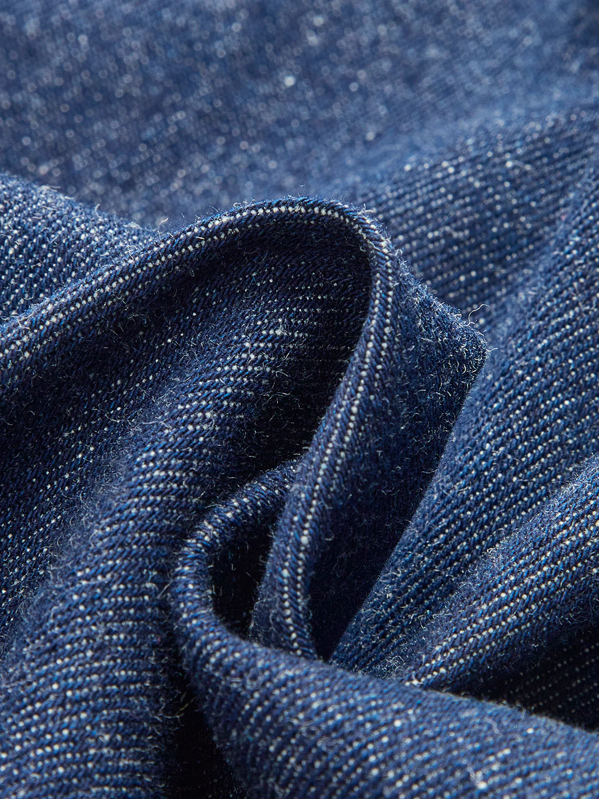 A-Line Denim Skirt With Side Pockets - Image 10