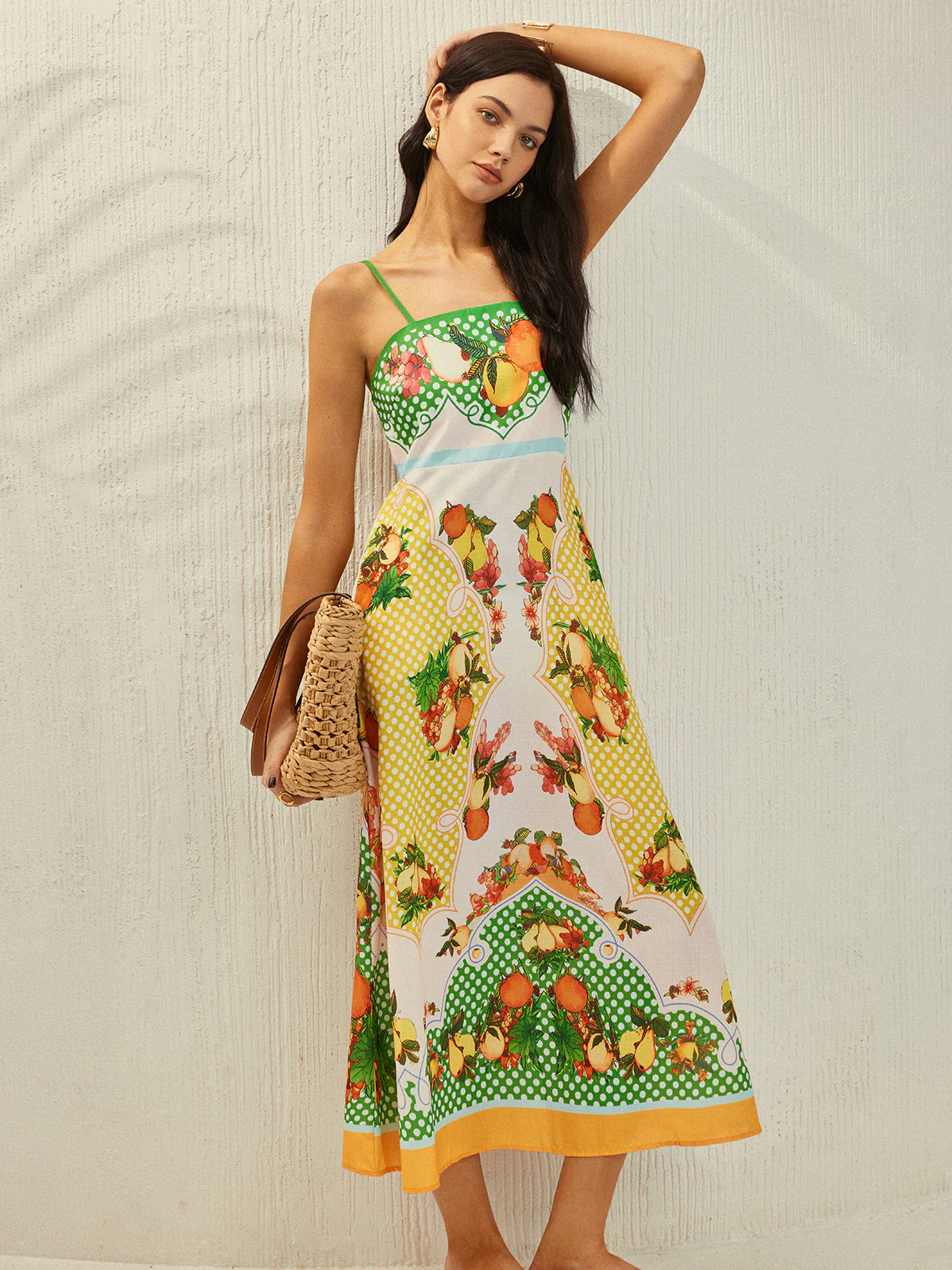 All Over Print Pockets Dress - Image 3