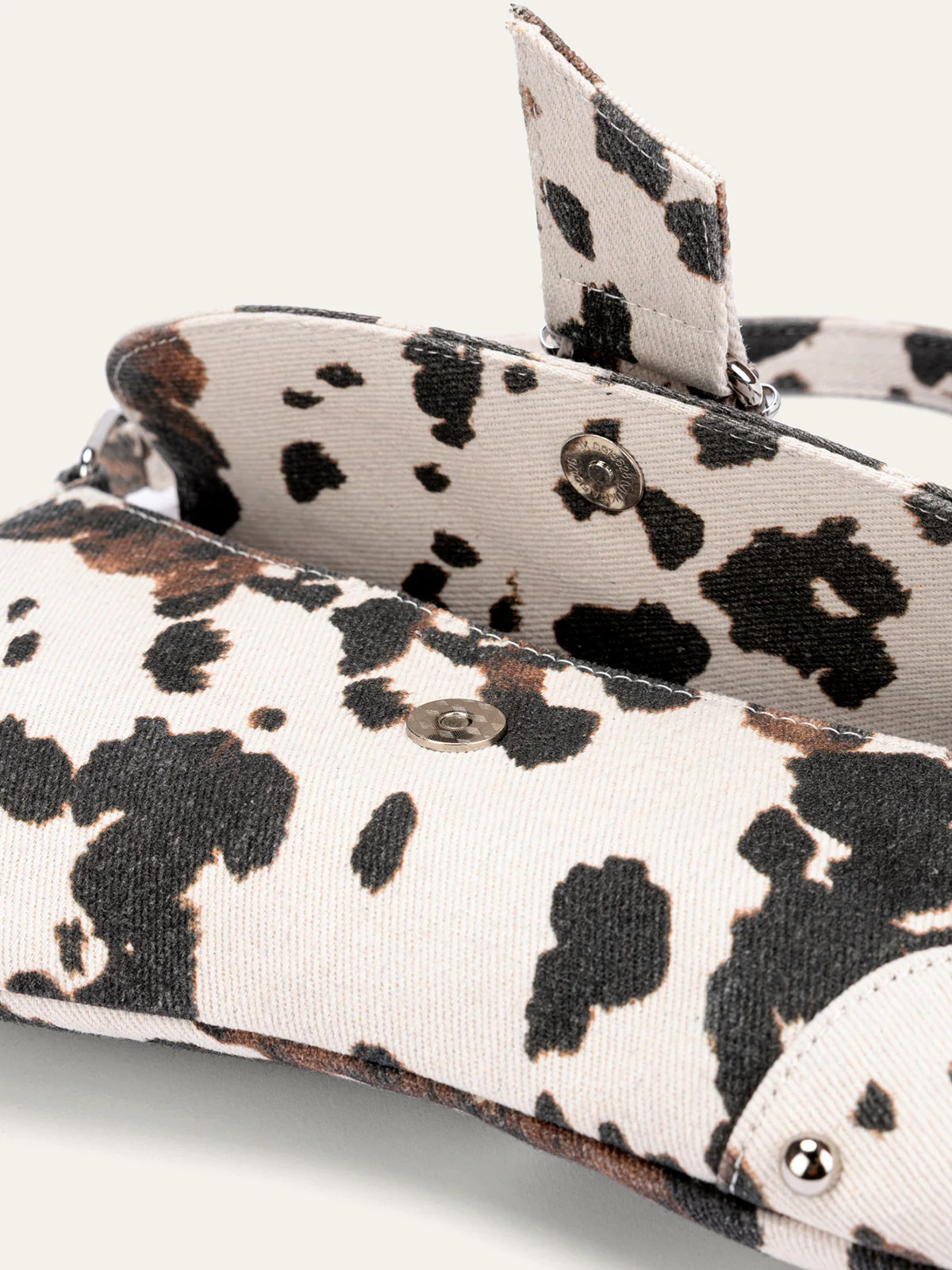 Animal Print Buckle Shoulder Bag - Image 4