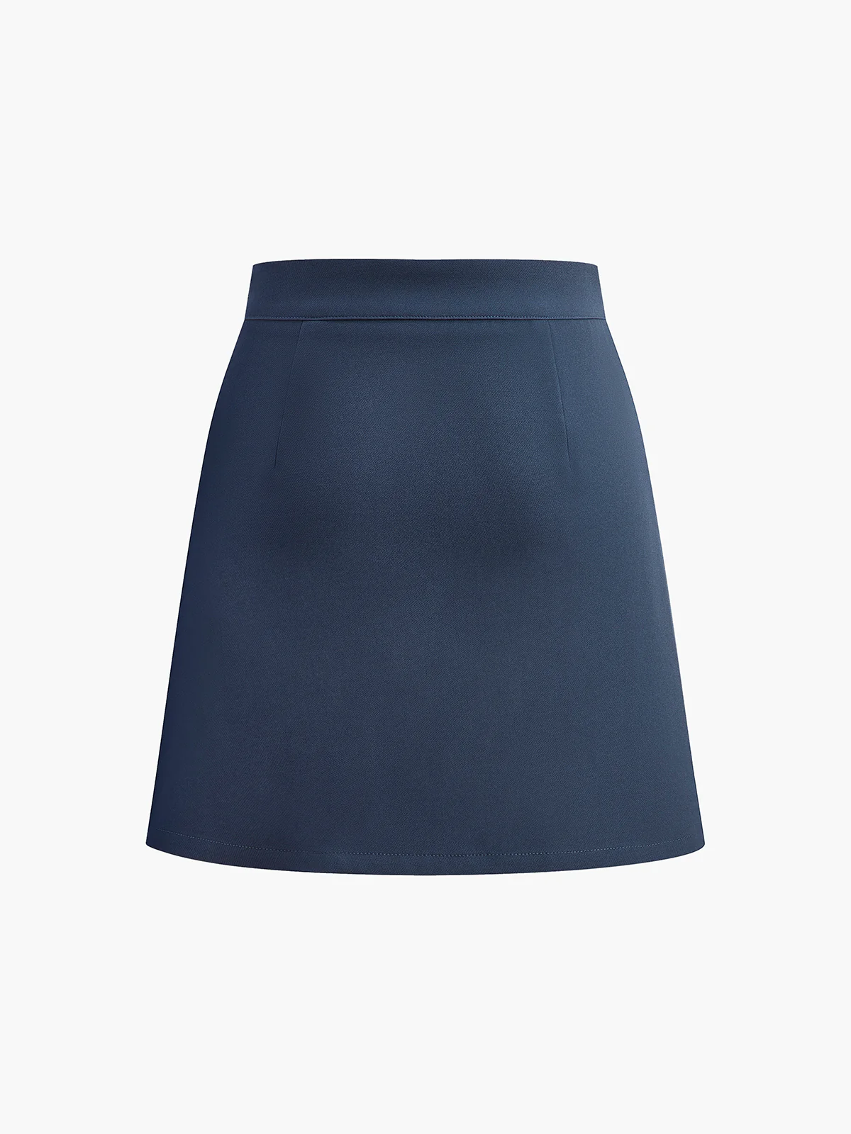 Asymmetric Layered Split Mini Skirt - Image 6