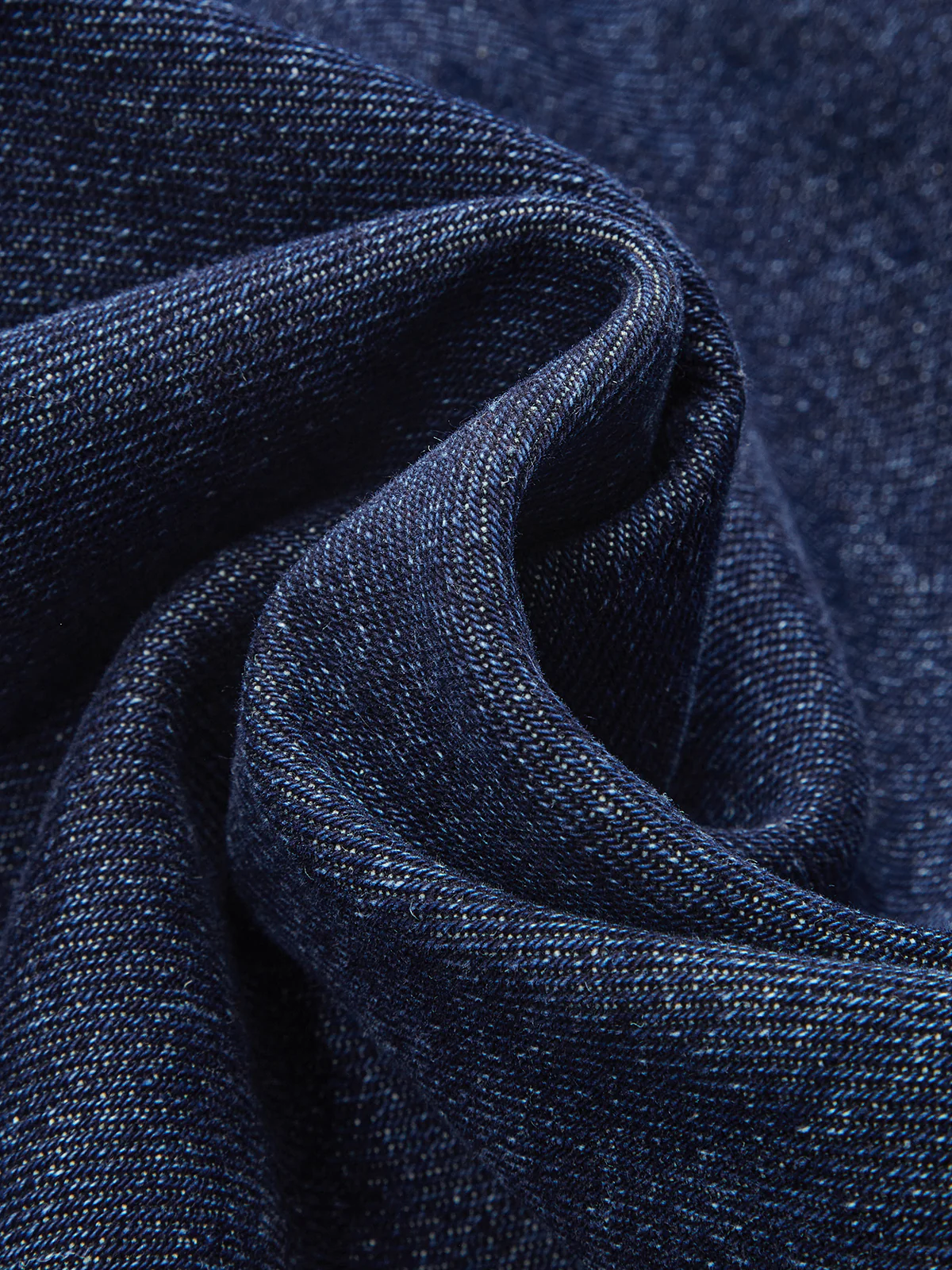 Asymmetric Placket Curved-Leg Jeans - Image 3