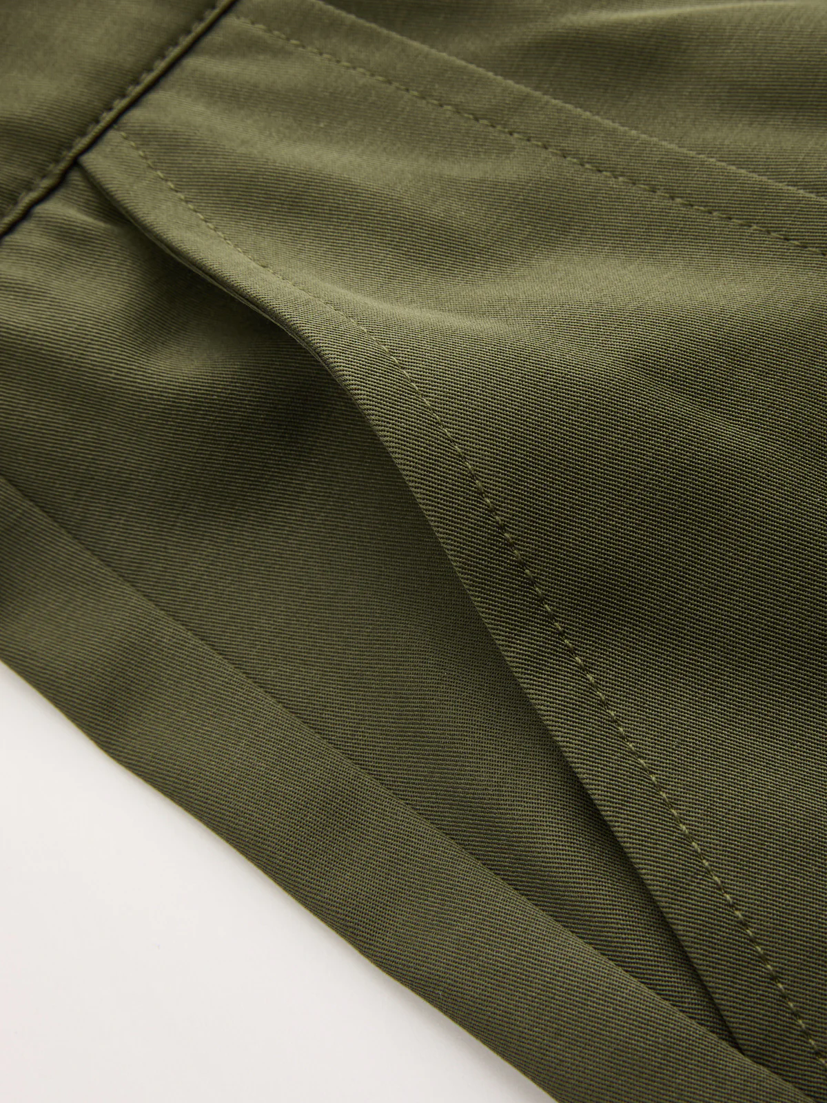 Asymmetric Pleated Wide Leg Pants - Image 3
