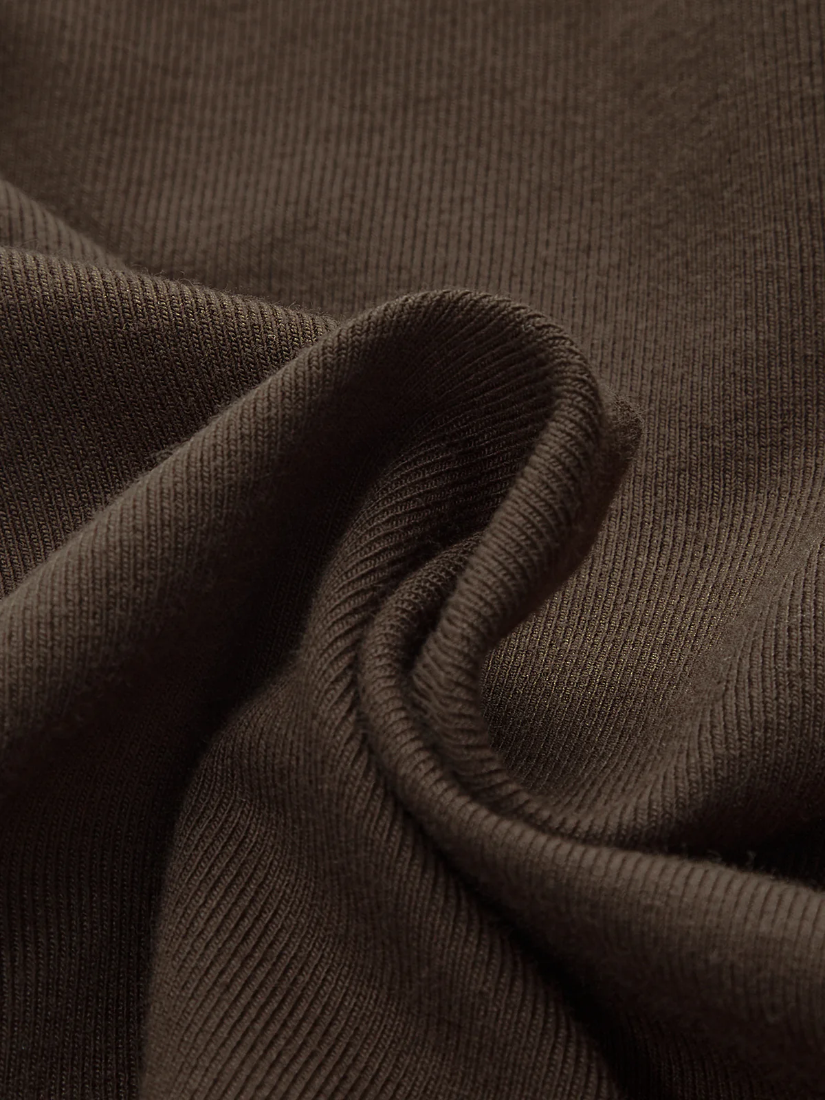 Asymmetric Ruched Long Sleeve T-Shirt - Image 4