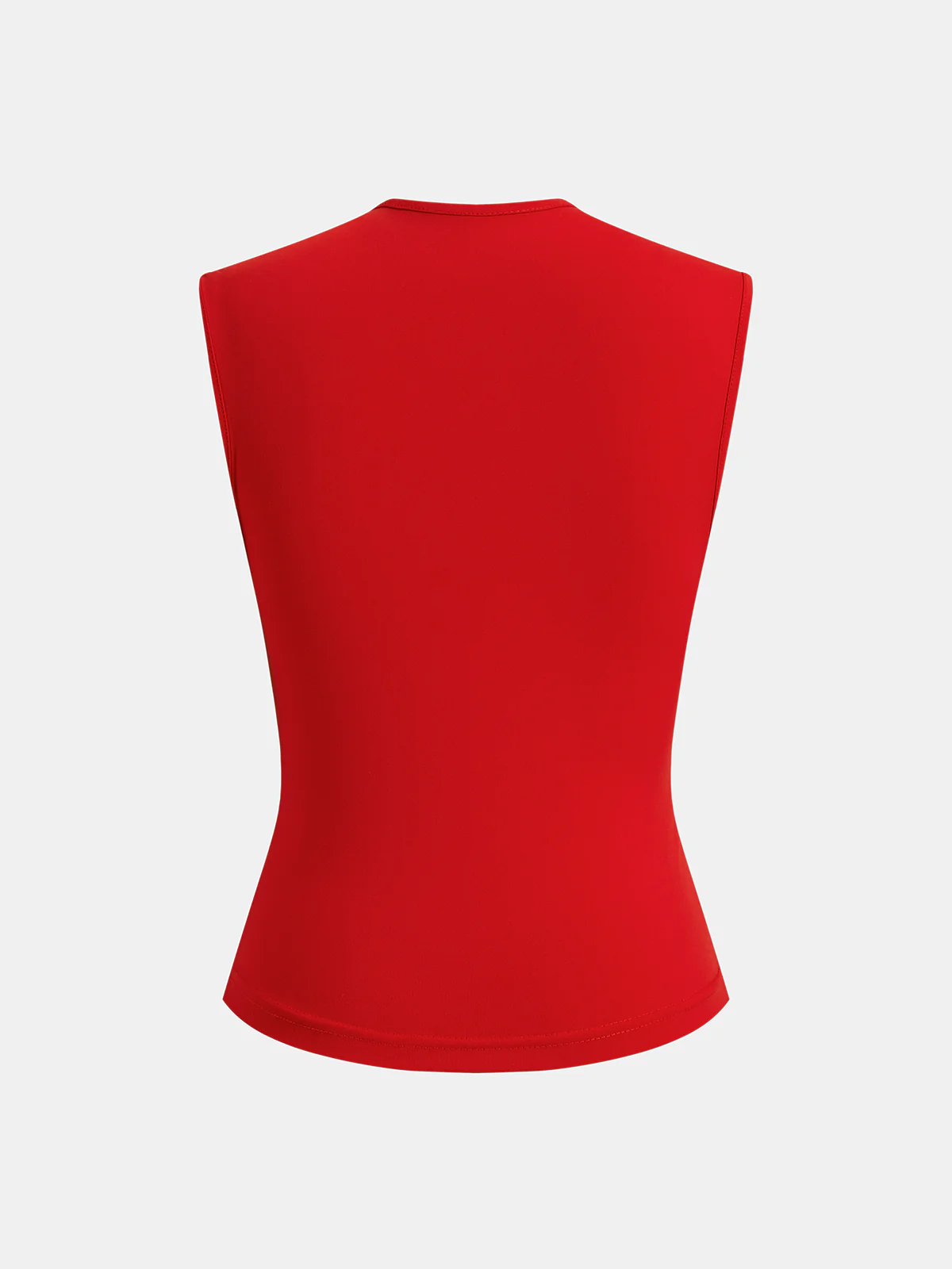 Asymmetric Ruched Top & Drawstring Pants Set - Image 3