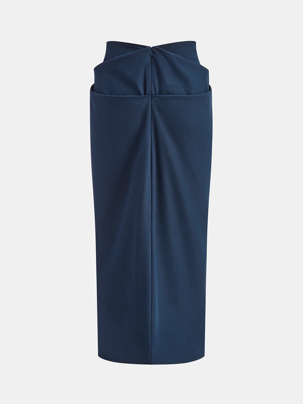 Asymmetric Ruffled Midi Skirt - Image 2
