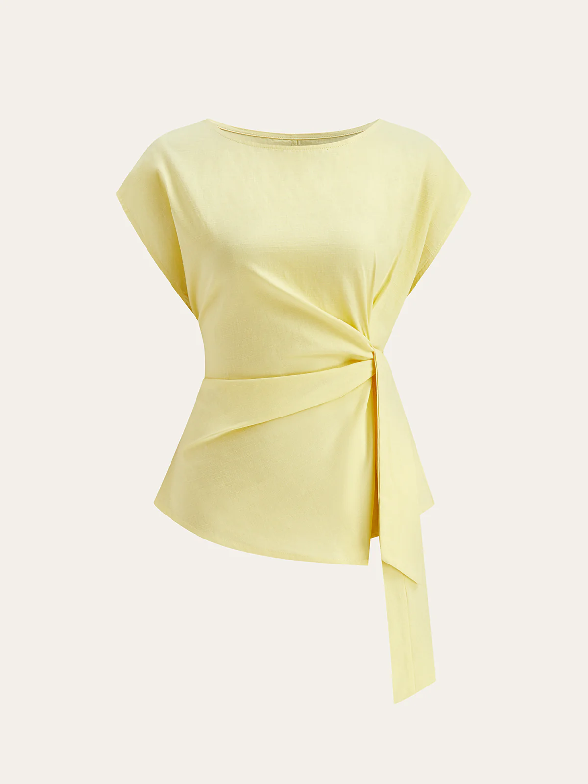 Asymmetric Wrap Shirts