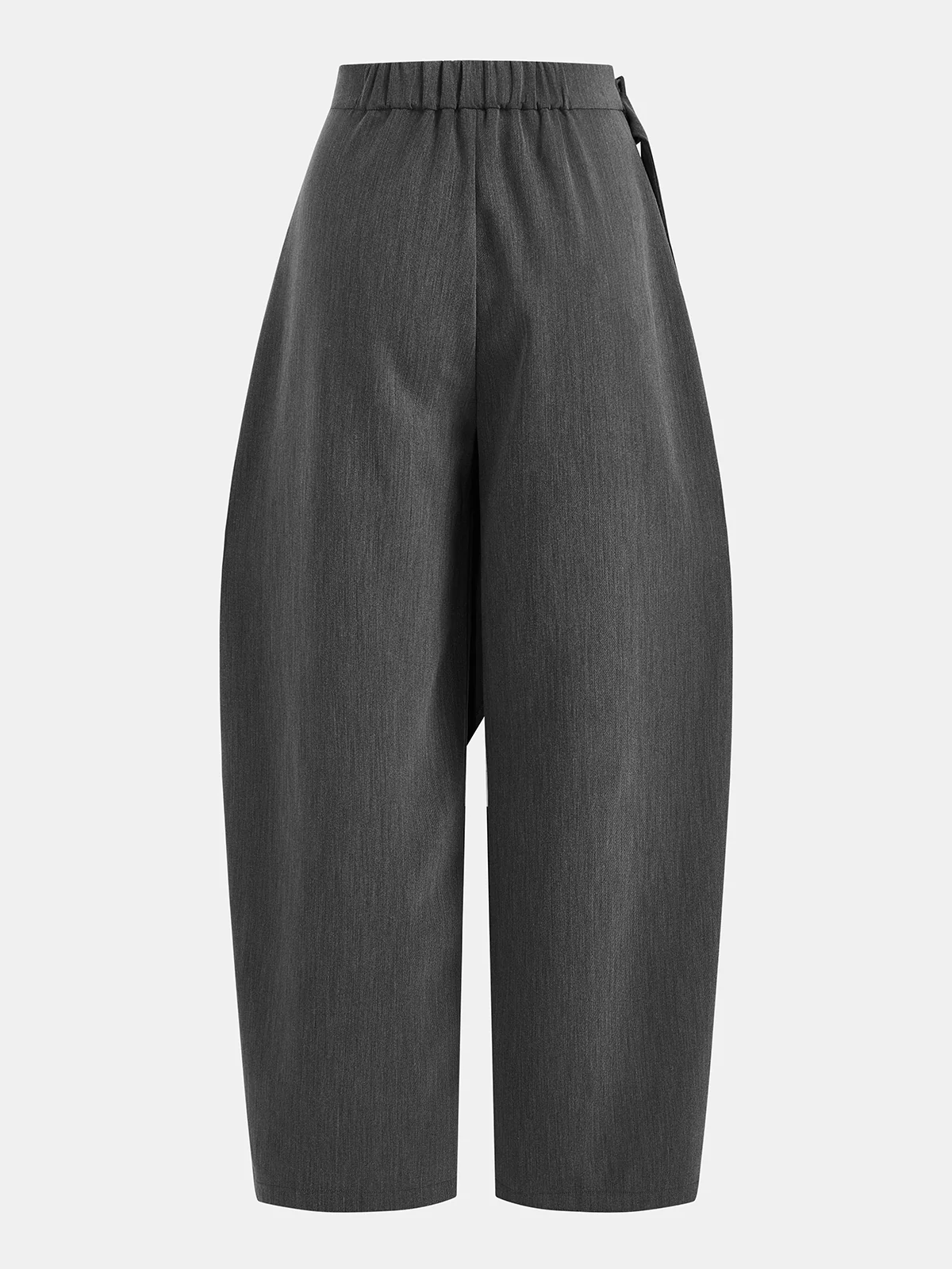 Asymmetric Wrap Wide-Leg Pants - Image 2