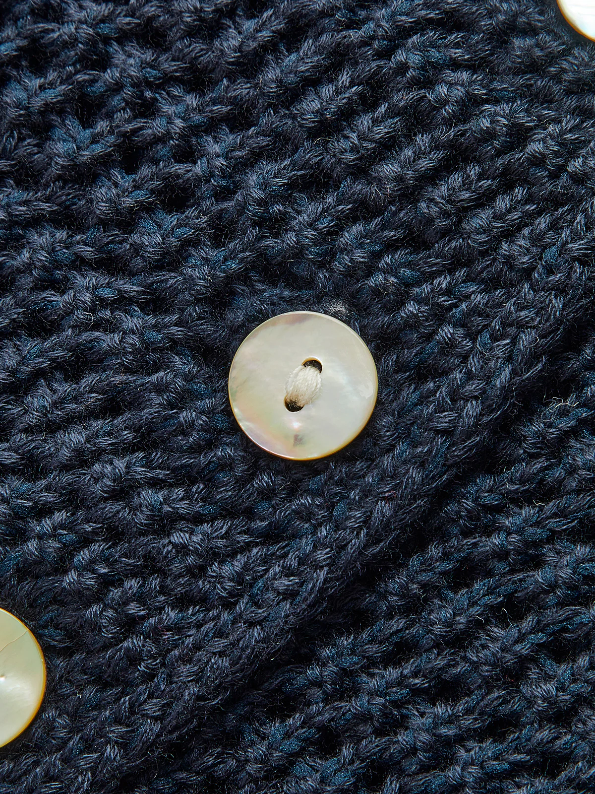 Asymmetrical Breasted Knit Top - Image 3