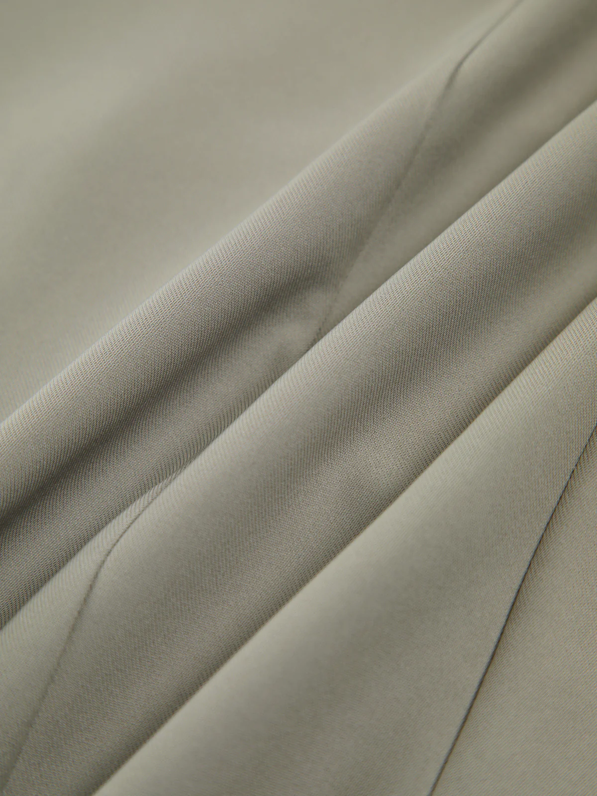 Asymmetric Grayish Green Button Sleeveless Vest - Image 4