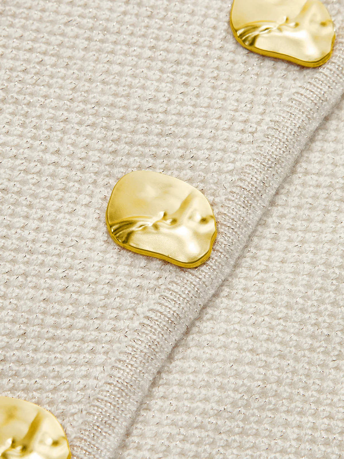 Asymmetrical Button Sweater Vest - Image 7