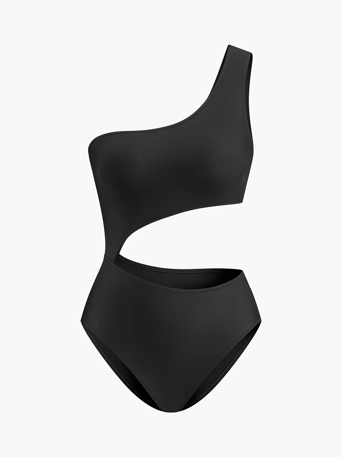 Asymmetrical Cutout One-Piece Swimsuit - Image 2