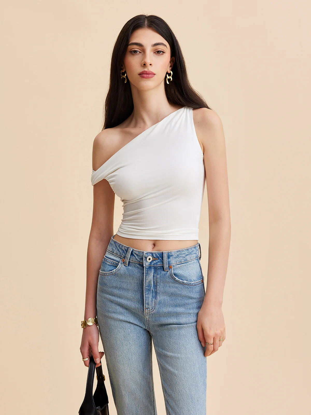 Asymmetrical One-Shoulder Top - Image 5