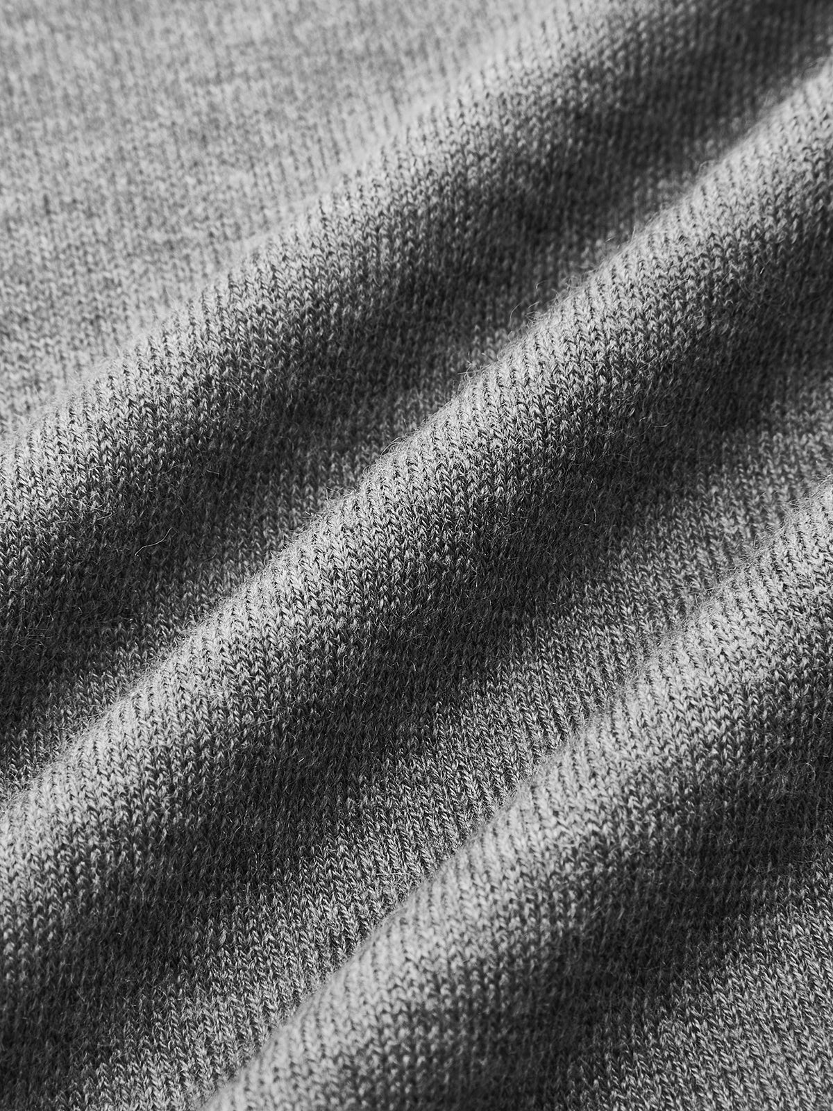 Back Slit Wool-Blend Turtleneck Sweater - Image 3