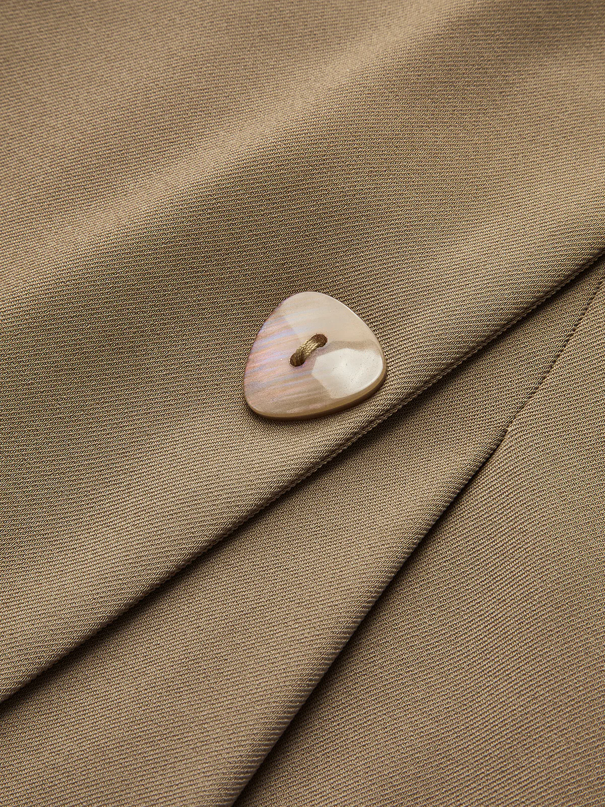 Back-Zipper Pleated Mini Skirt - Image 3