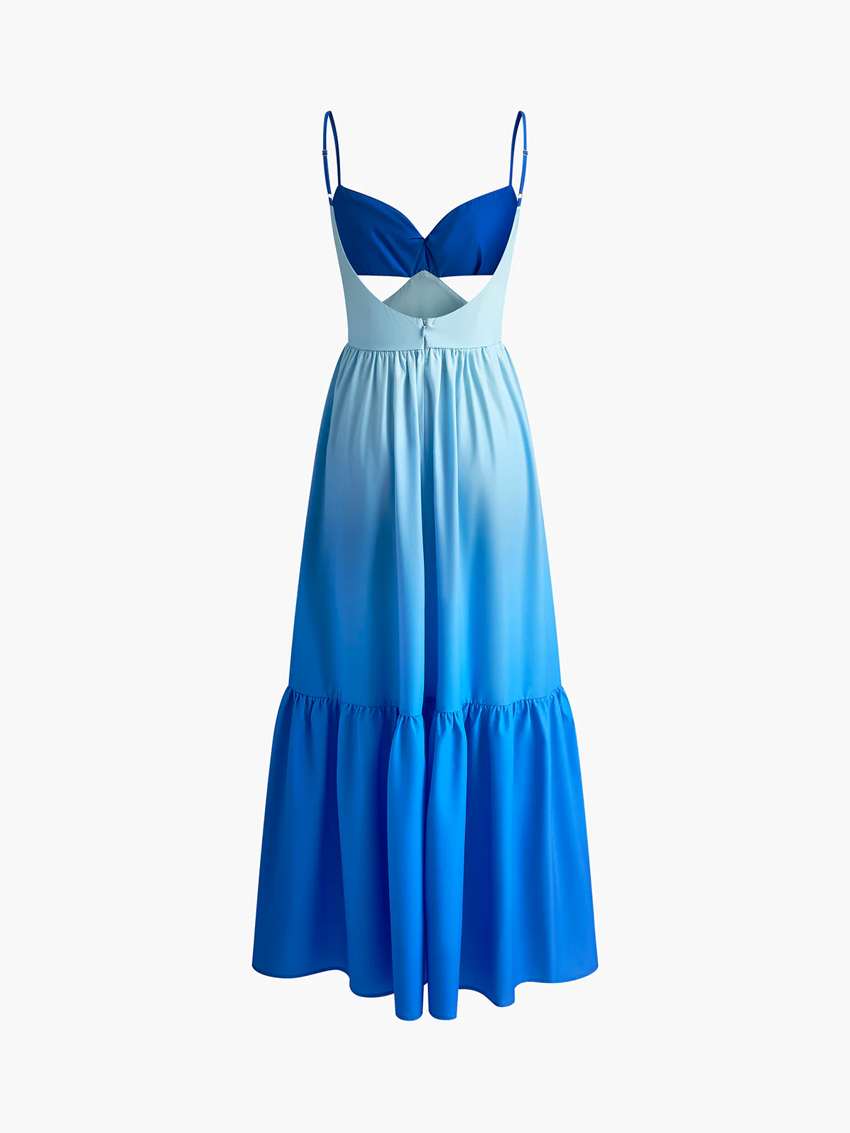 Backless Cutout Cami Long Dress - Image 5