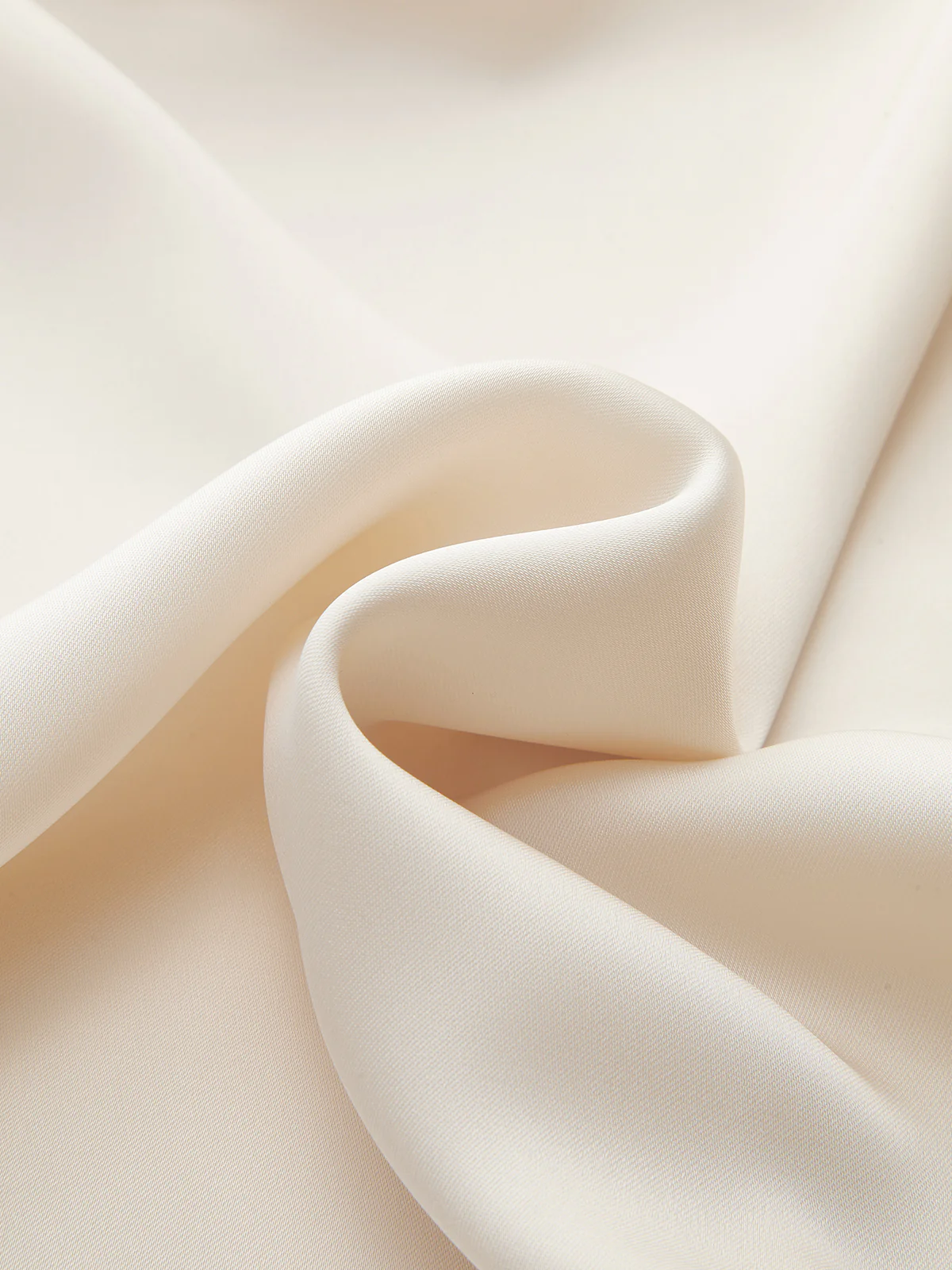 Backless Satin Long-Sleeve Blouse - Image 3