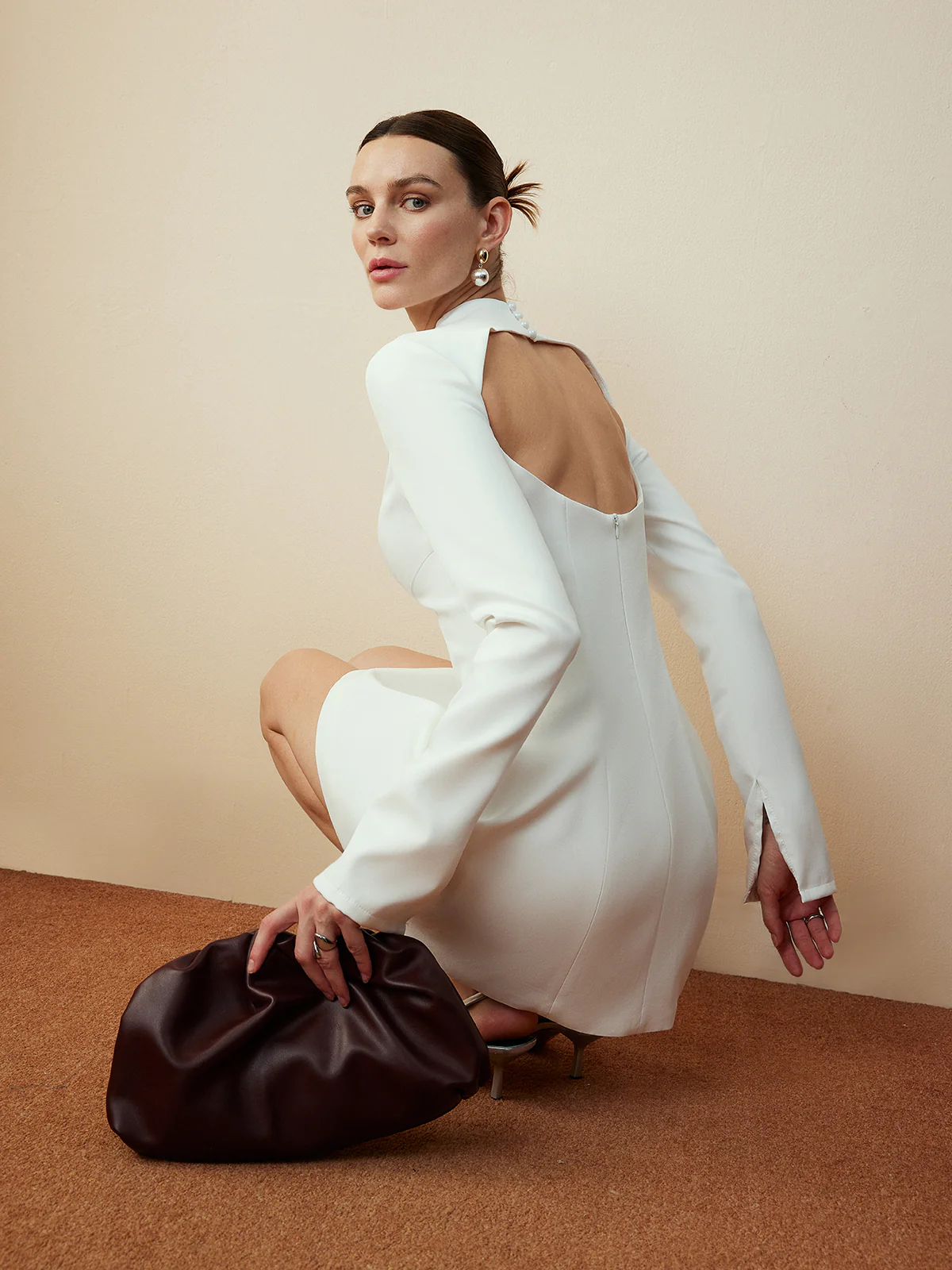 Backless Skinny Zipper Dress - Image 7