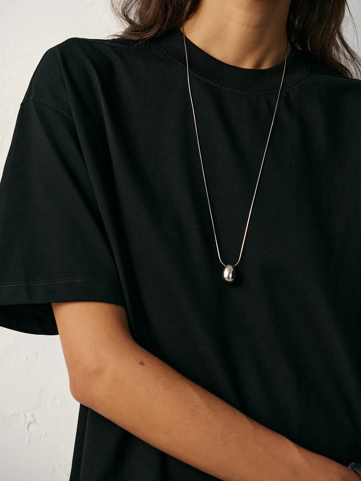 Basic Cotton Oversized T-Shirt - Image 4