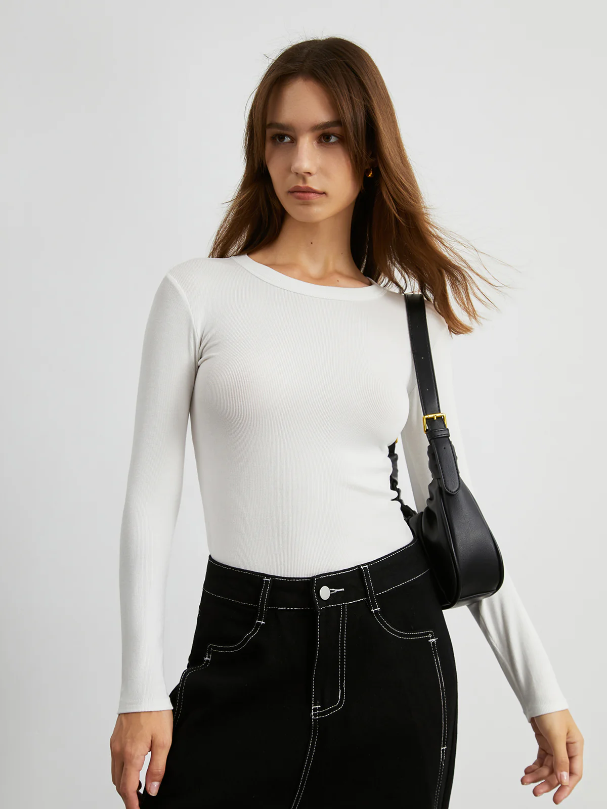 Basic Long Sleeve Shirt - Image 3
