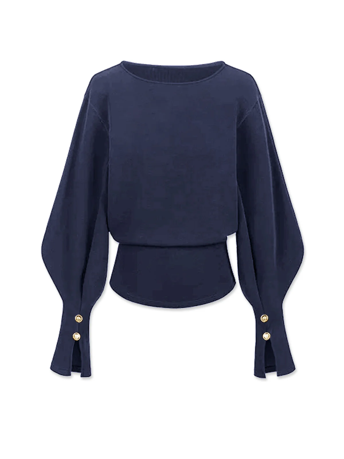 Bell Sleeve Cinched Sweatshirt - Image 11