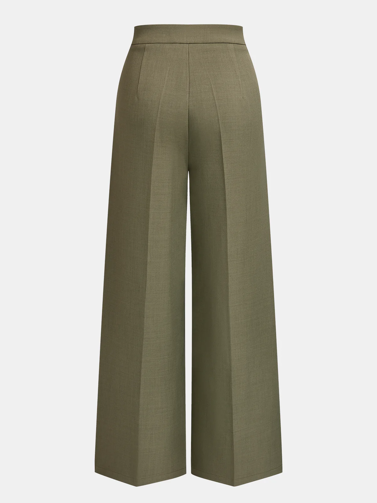 Belt-Accent Wide-Leg Pants - Image 2