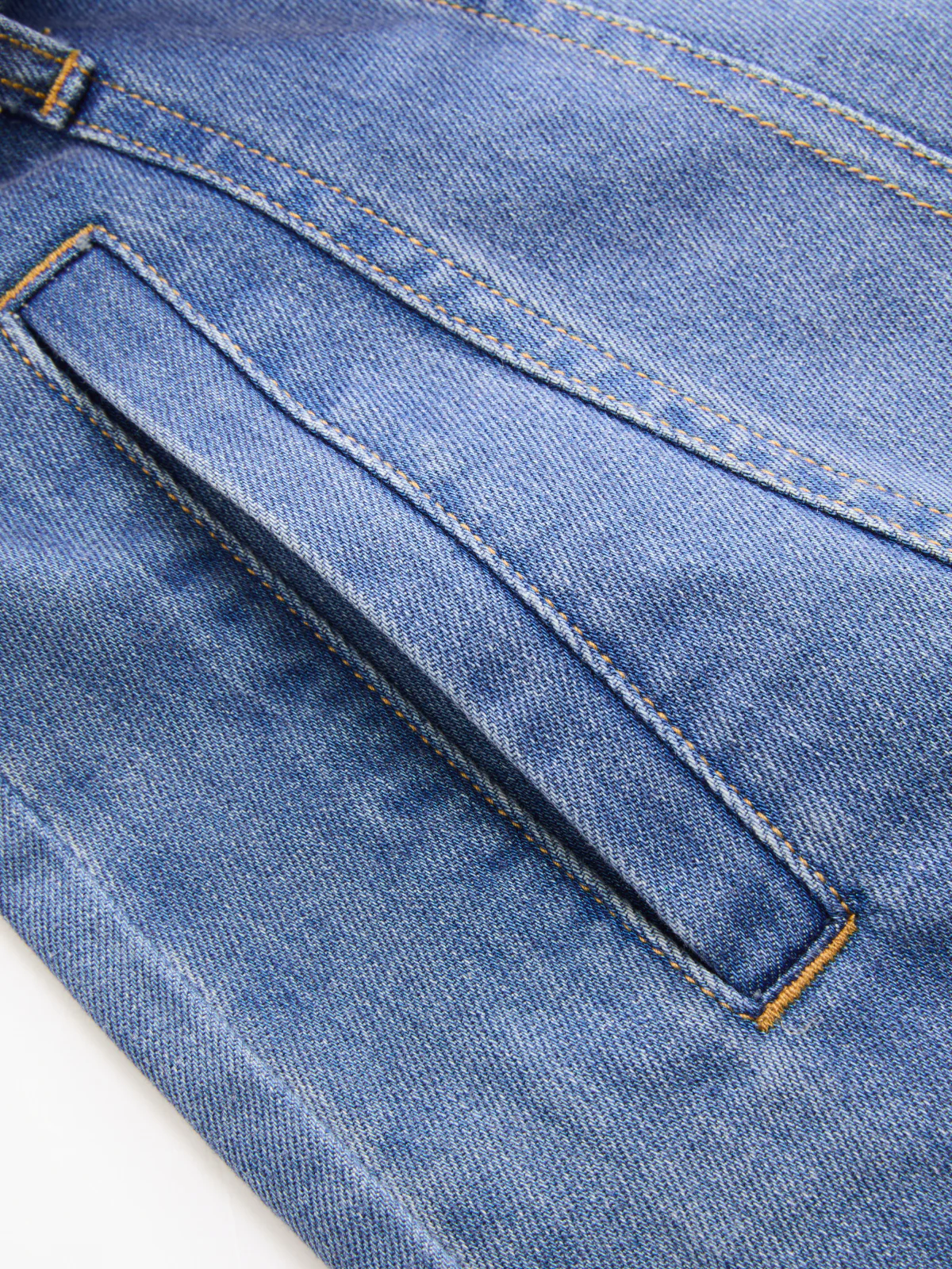 Belted Denim Sleeveless Shirt Dress - Image 4