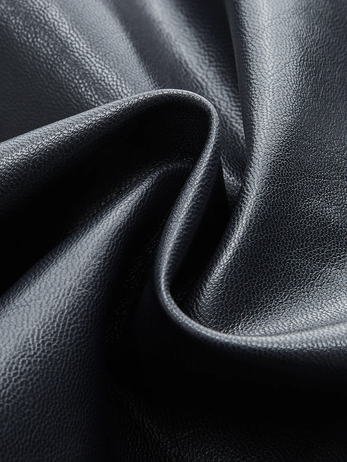 Belted Faux Leather Mini Skirt - Image 3