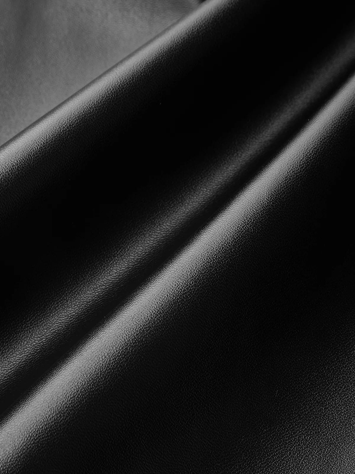 Belted Faux Leather Shorts - Image 3