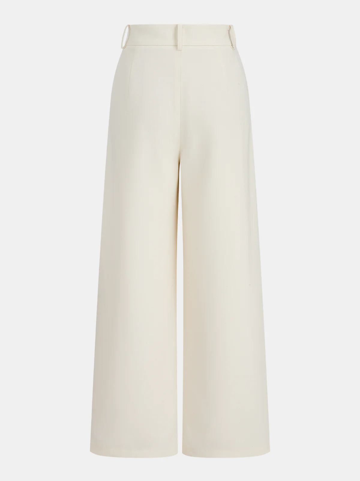 Belted Peplum Blazer Vest & Wide Leg Pants Set - Image 5