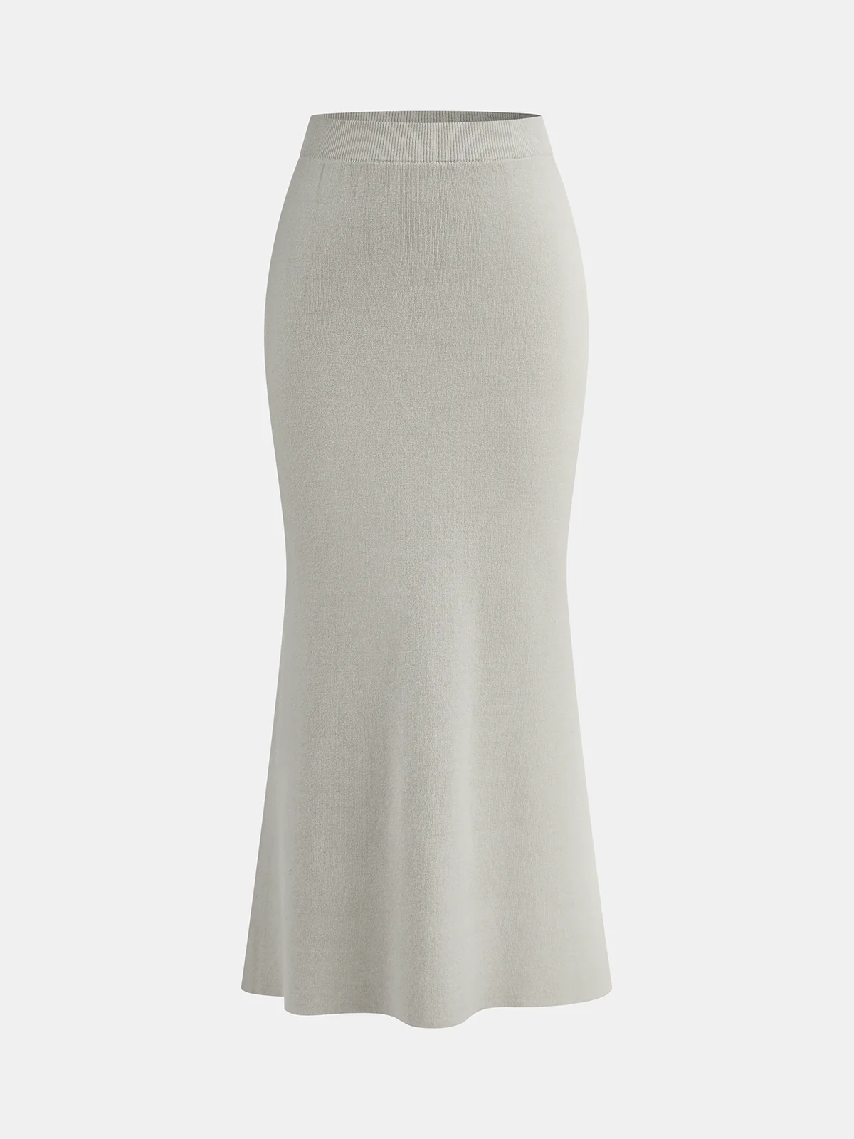 Belted Puff-Sleeve Top and Mermaid Skirt Set - Image 3