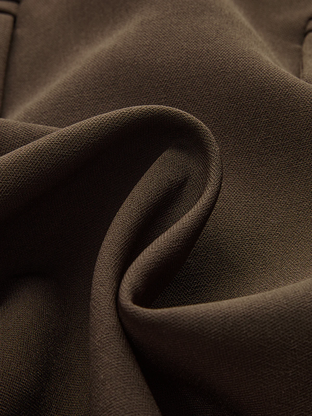 Belted V-Neck Tailored Dress - Image 5