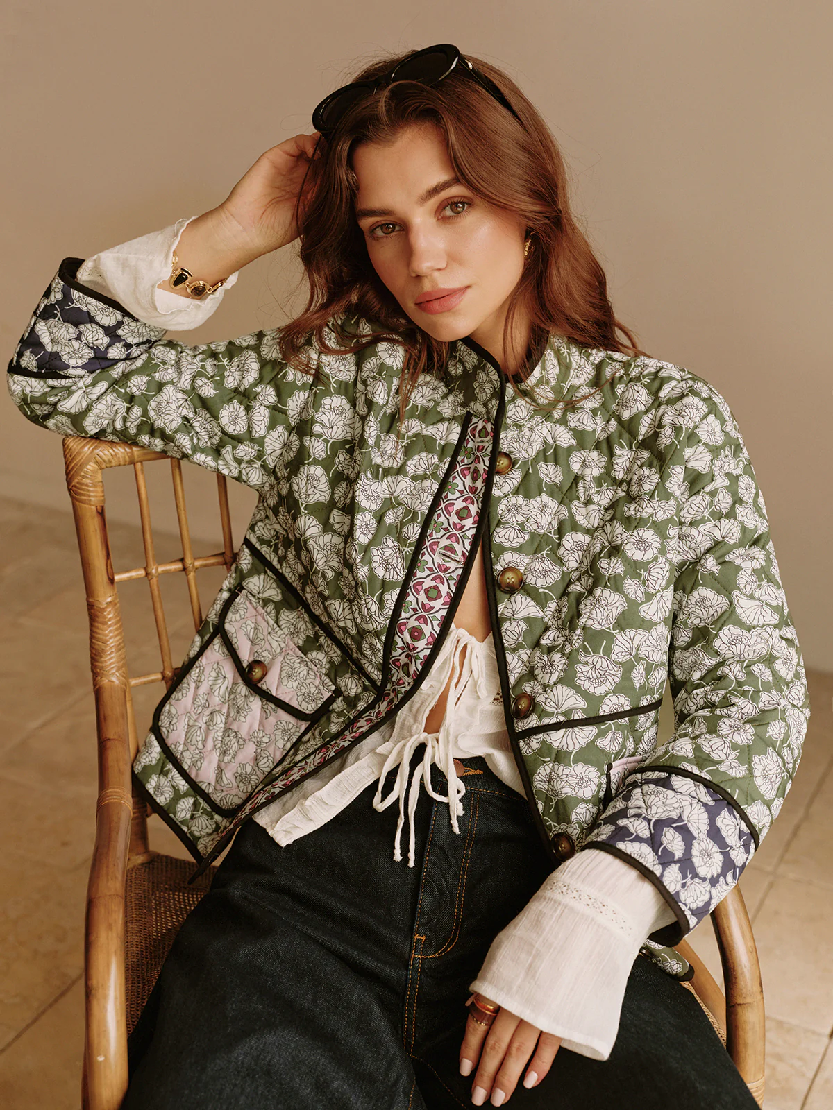 Boheme Flap Pockets Winter Coat - Image 5
