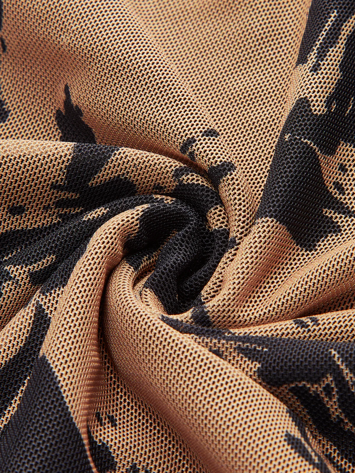 Boheme Printed Cowl Neck Floral Dress - Image 9