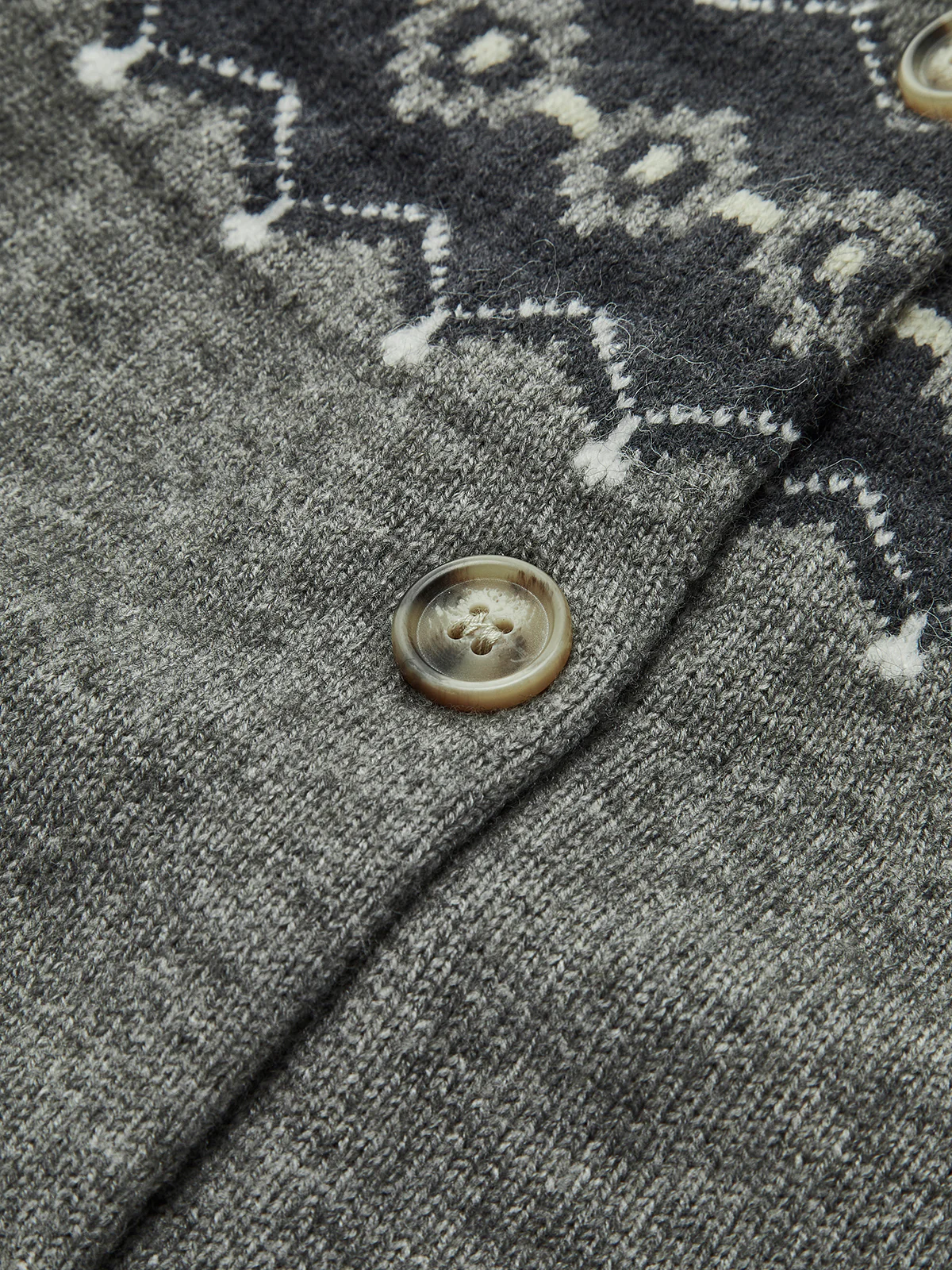 Bohemian Button Knit Cardigan - Image 2
