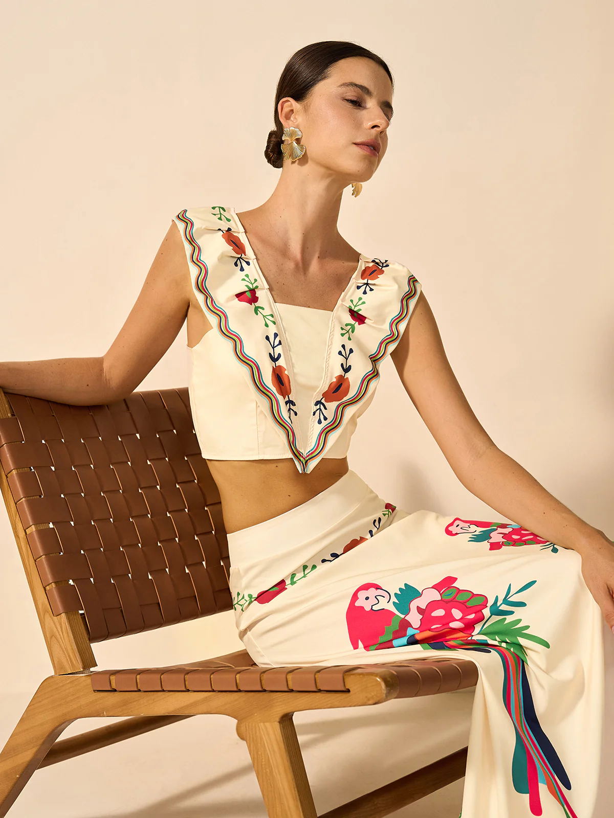 Boho Print Skirt Set - Image 4