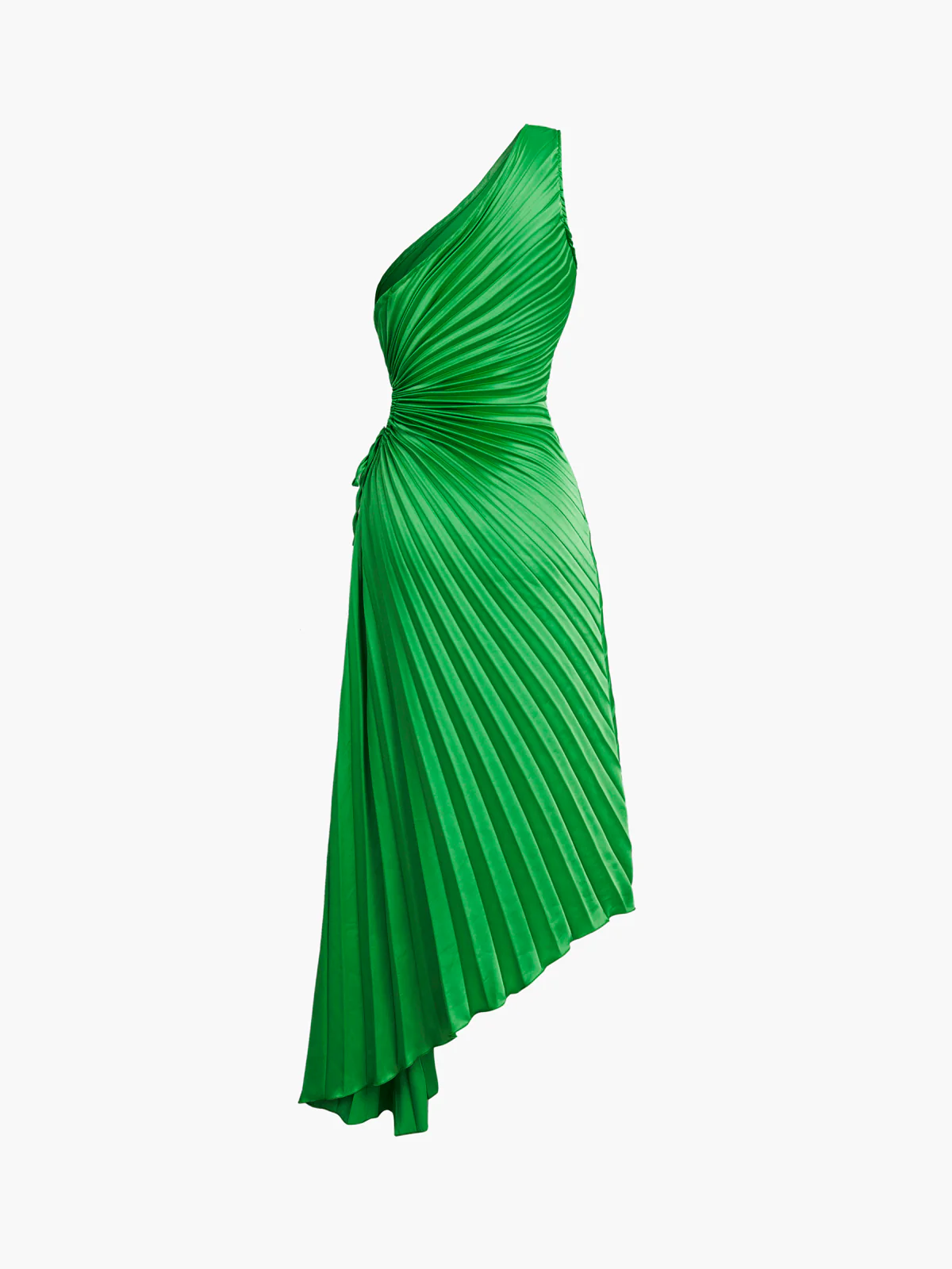 Bold In Pleat Satin Cutout Long Dress - Image 6
