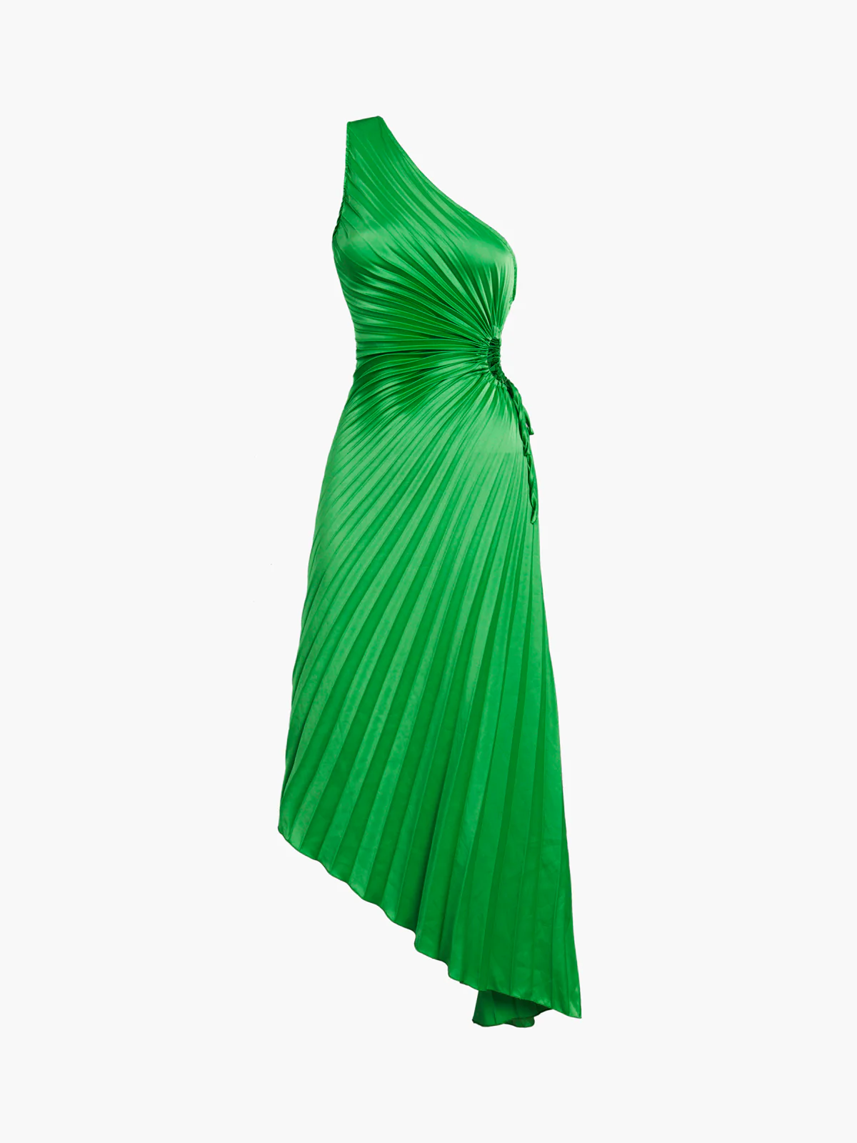 Bold In Pleat Satin Cutout Long Dress - Image 7