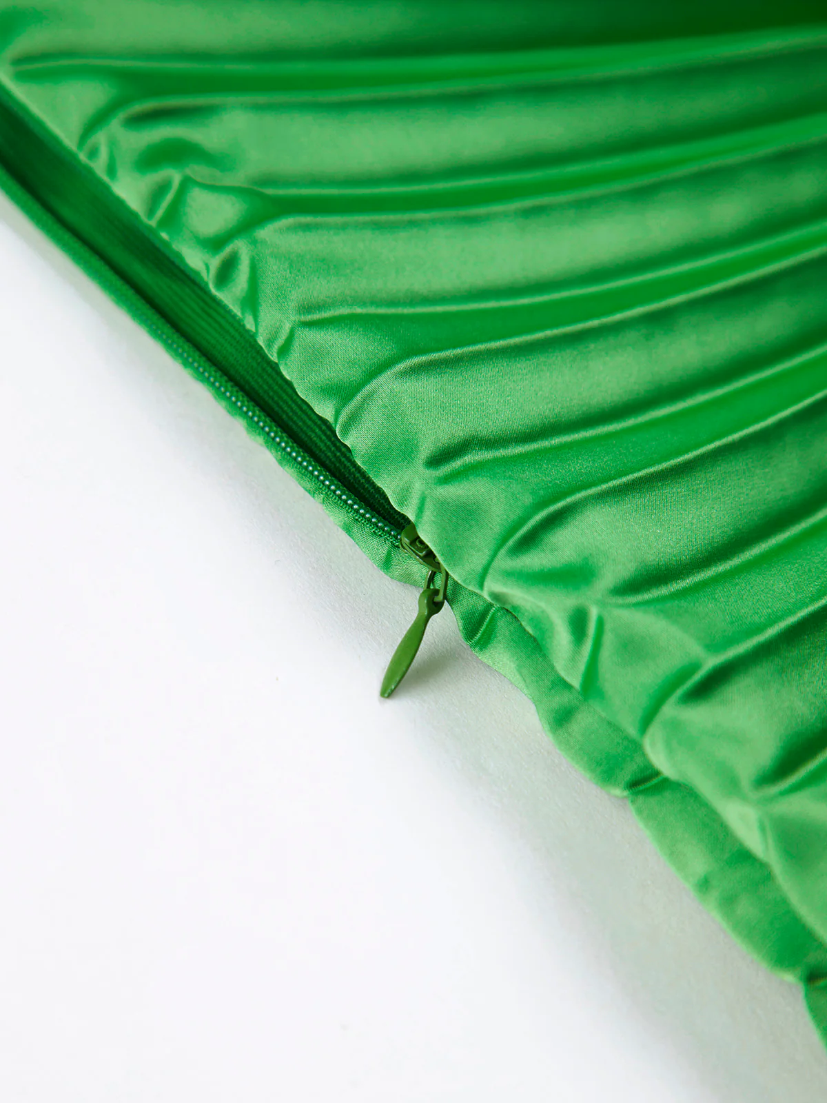 Bold In Pleat Satin Cutout Long Dress - Image 8