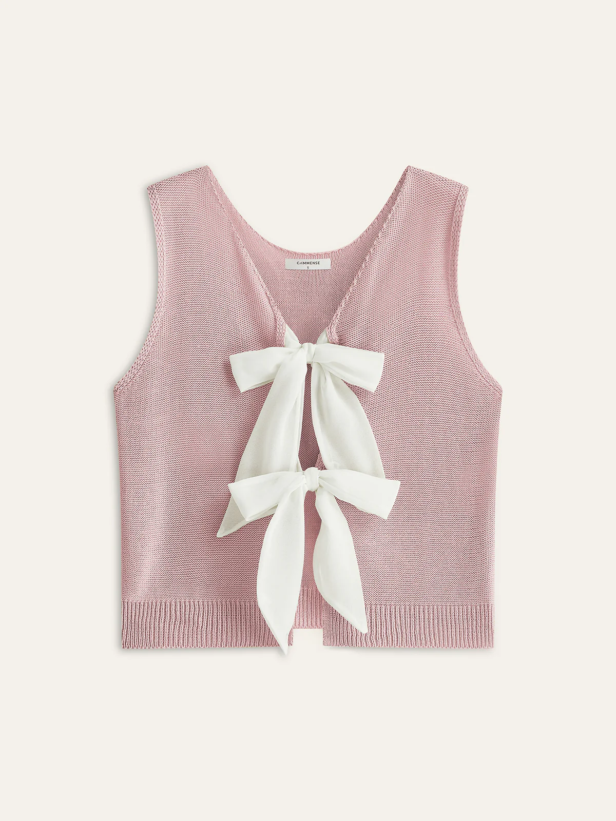 Bow Tie Knit Top - Image 7