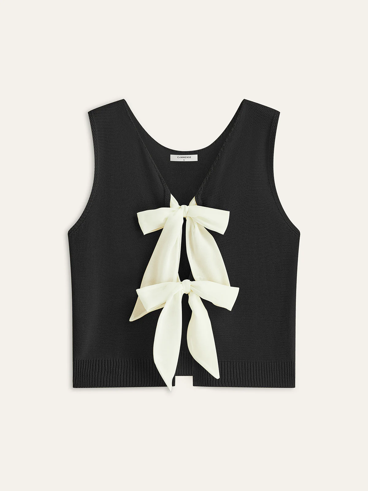 Bow Tie Knit Top - Image 9